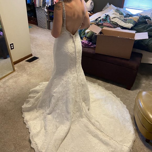 Justin Alexander 8737 Size 10 - Picture 6 of 10